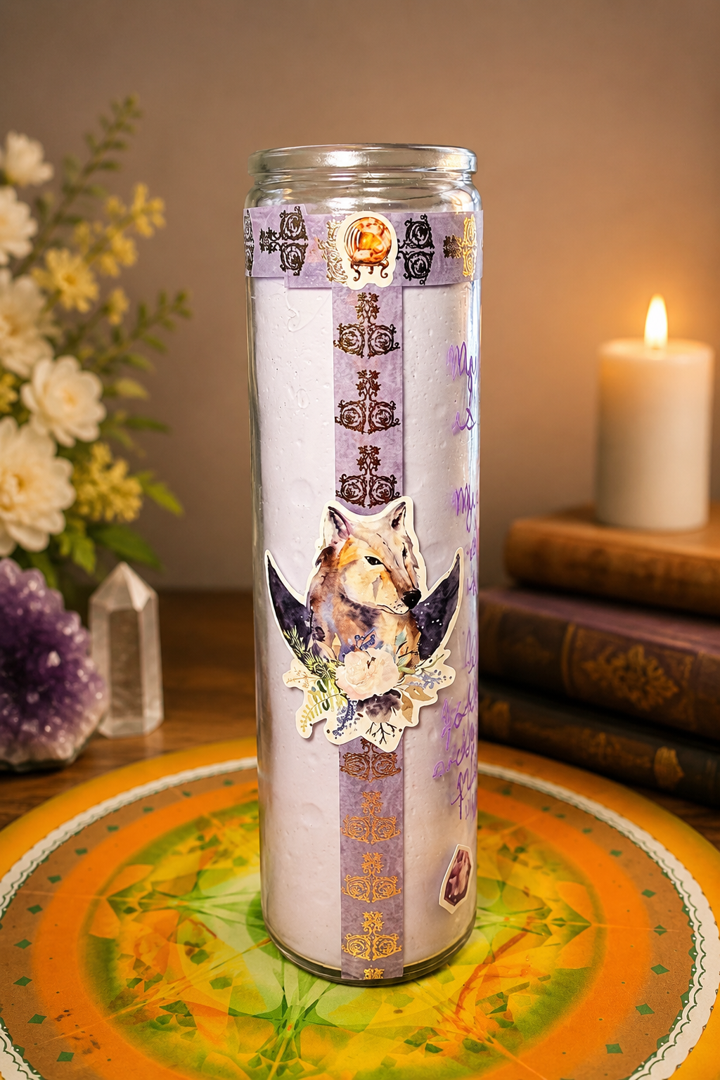 Divine Support Ritual Candle