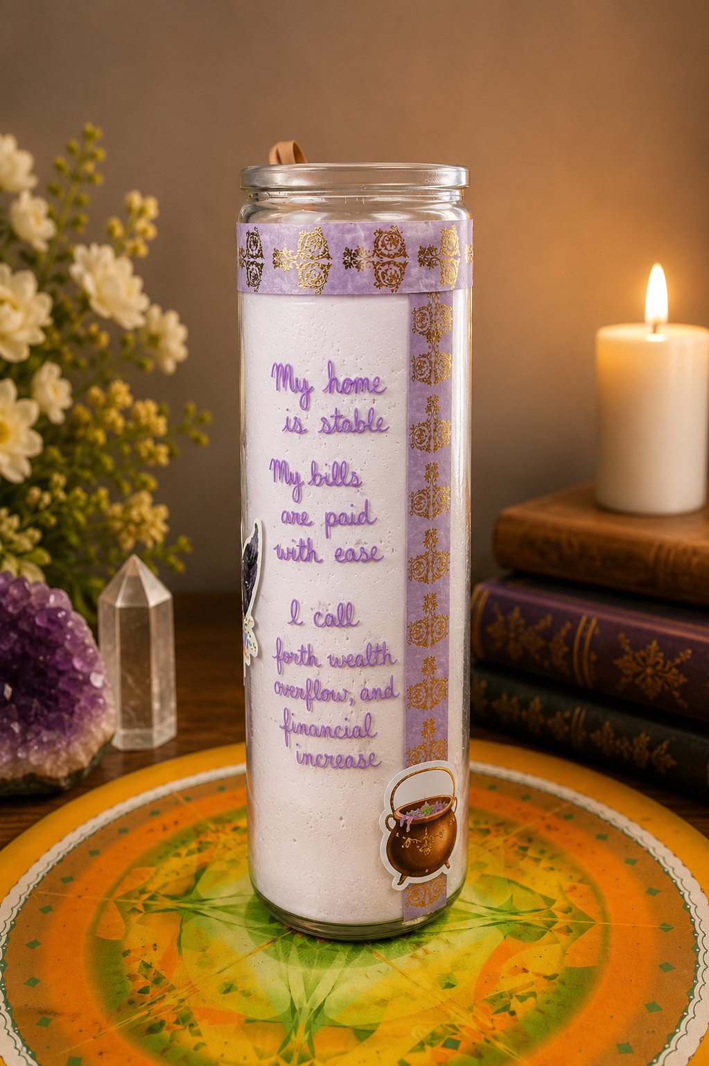 Divine Support Ritual Candle