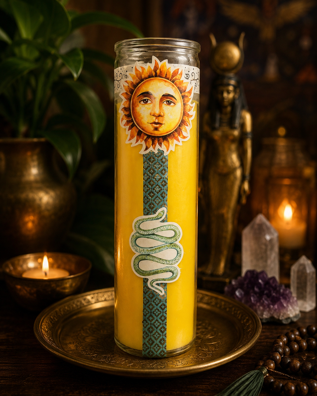 Crown of Favor Ritual Candle